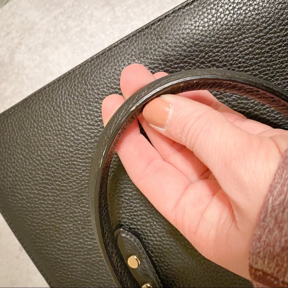 Kate Spade mulberry street Lise satchel Blk/brown - Picture 3 of 13